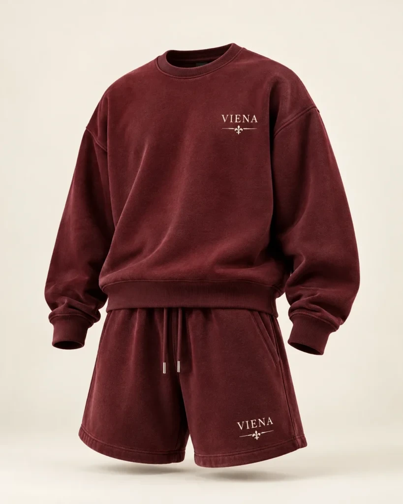 Concept bộ đồ nỉ VIENA Factory do TRIAM thực hiện
